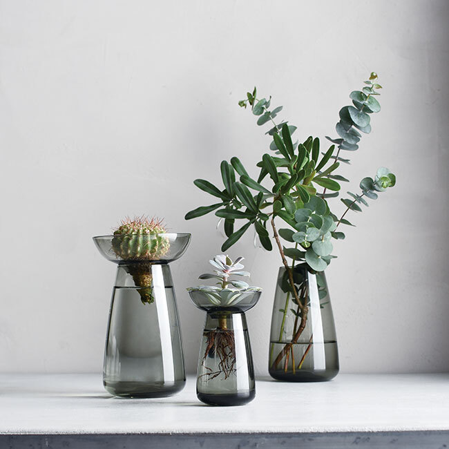 KINTO キントー アクアカルチャーベース Lサイズ[花瓶 ガラス フラワー