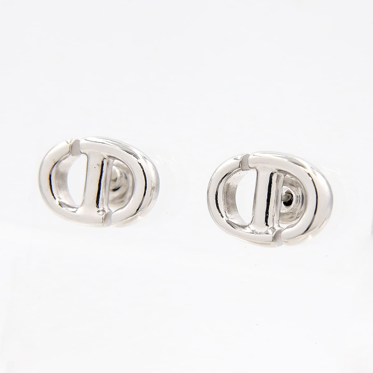 ディオール ピアス レディース DIOR ピアス CD NAVY スタッドピアス