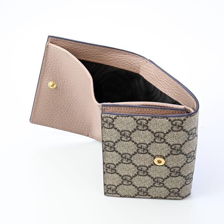 グッチ GUCCI 二つ折り財布 ミニ財布 レディース プチ マーモント