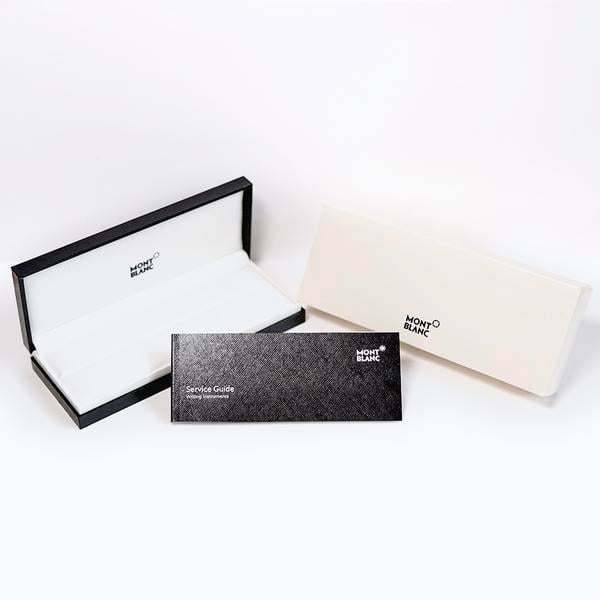 限定品MONT BLANC ボールペン カフスセット 黒 ケース付き 限定品MONT