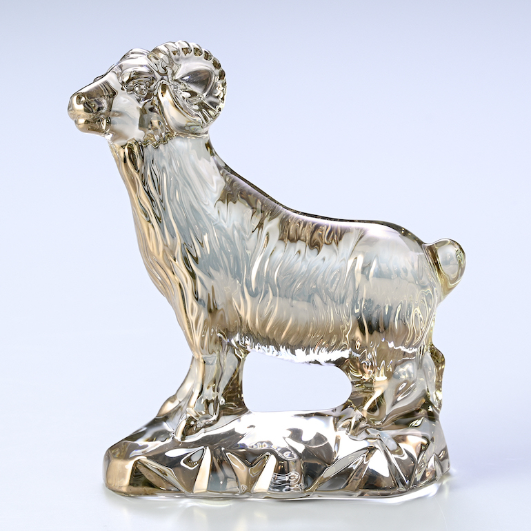 バカラ クリスタルフィギュア ゾディアック 干支 未(羊) ヒツジ