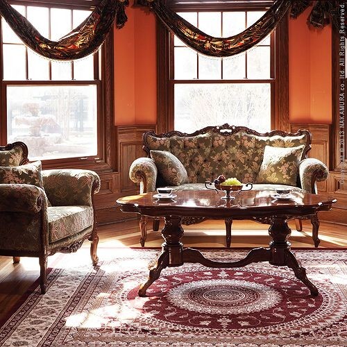 イタリア 家具 ヨーロピアン ヴェローナクラシック ソファ-金華山（2人