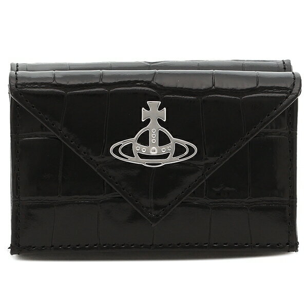 ヴィヴィアンウエストウッド 三つ折り財布 クロコダイル ミニ財布