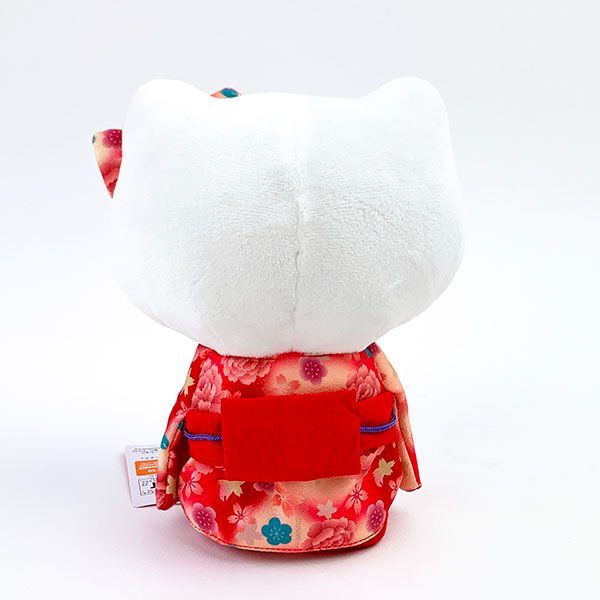 サンリオ ハローキティ ぬいぐるみ グラデ着物 立ち S 和風 インテリア