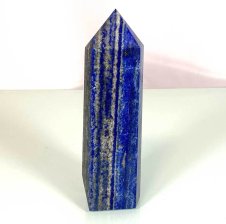 ヒマラヤ水晶 六角柱 大型ポイント原石 高さ30cm｜台座付き 高波動