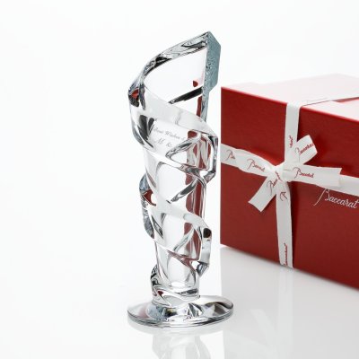 Baccarat クリスタルフラワー型皿 バカラ Baccarat クリスタルガラス