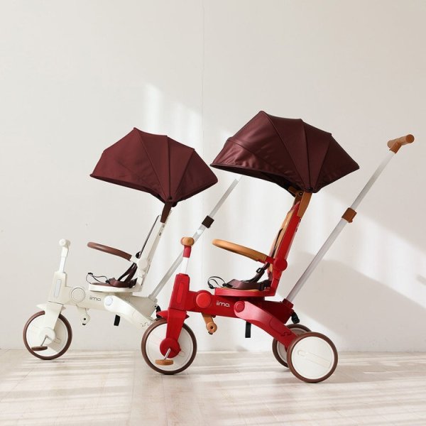 saki iimo 三輪車 折りたたみ エタニティブルー TRICYCLE iimo 三輪車