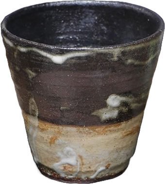 信楽焼 焼酎カップ コップ 湯呑み フリーカップ 陶器 330ml（満水時