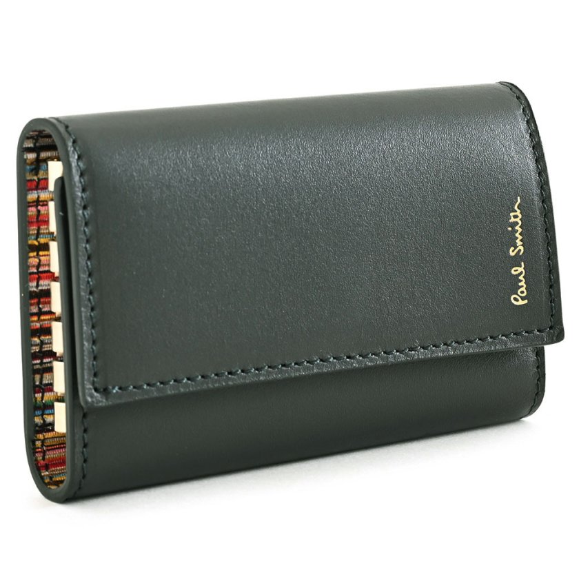 ポールスミス キーケース 緑(グリーン/オリーブグリーン) Paul Smith