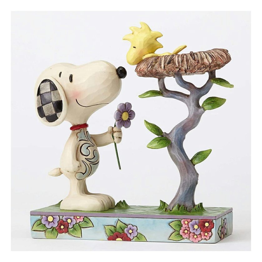 ジムショア Jim Shore スヌーピー＆ウッドストック ウォーミングギフト