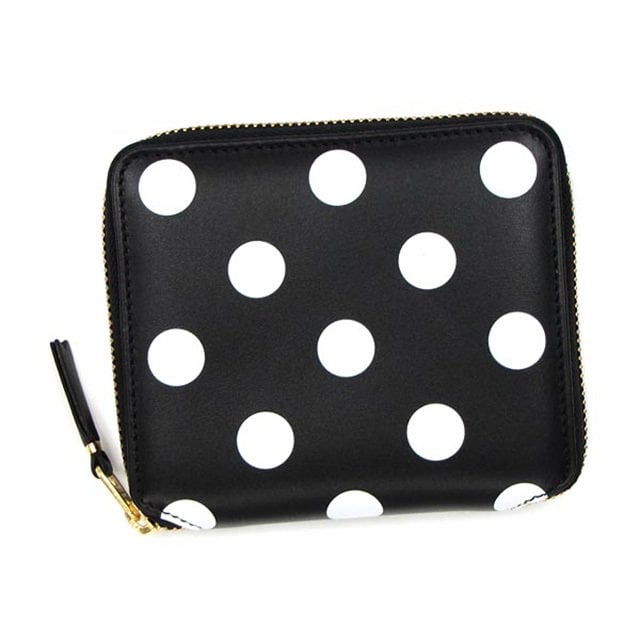 コムデギャルソン COMME des GARCONS 財布 二つ折り ドット 水玉