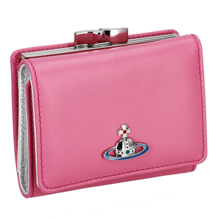 Vivienne Westwood 日本オンライン限定 がま口ピンク財布 極美品