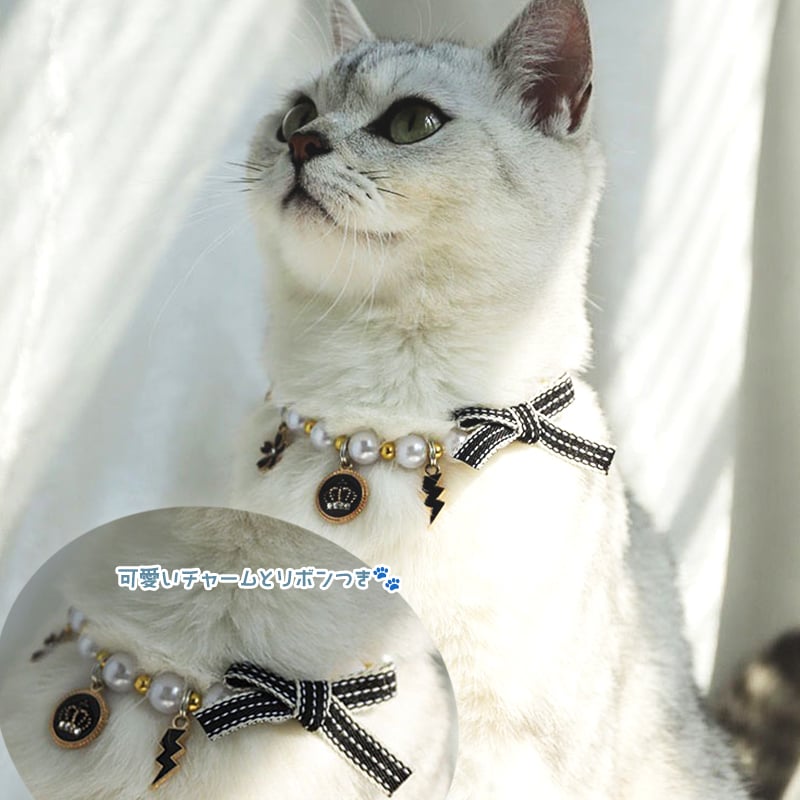 猫用首輪シュシュ 猫・ 子猫 ・犬 434 短毛ちゃんにも♥️中世ヨーロッパ