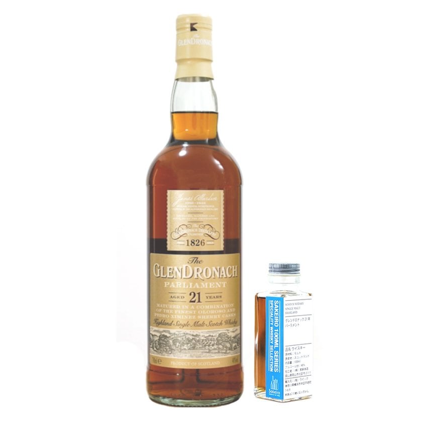ウイスキー量り売り】グレンドロナック21年 パーラメント 48％【無料