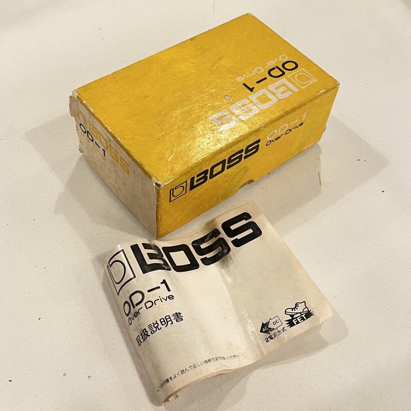 BOSS OD-1 NEC クワッドオペアンプ μPC4741C スケルトン BOSS OD1