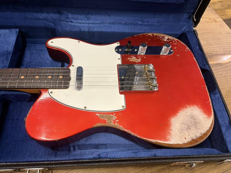 Fender Custom Shop 61 Telecaster Heavy Relic Faded Aged Candy