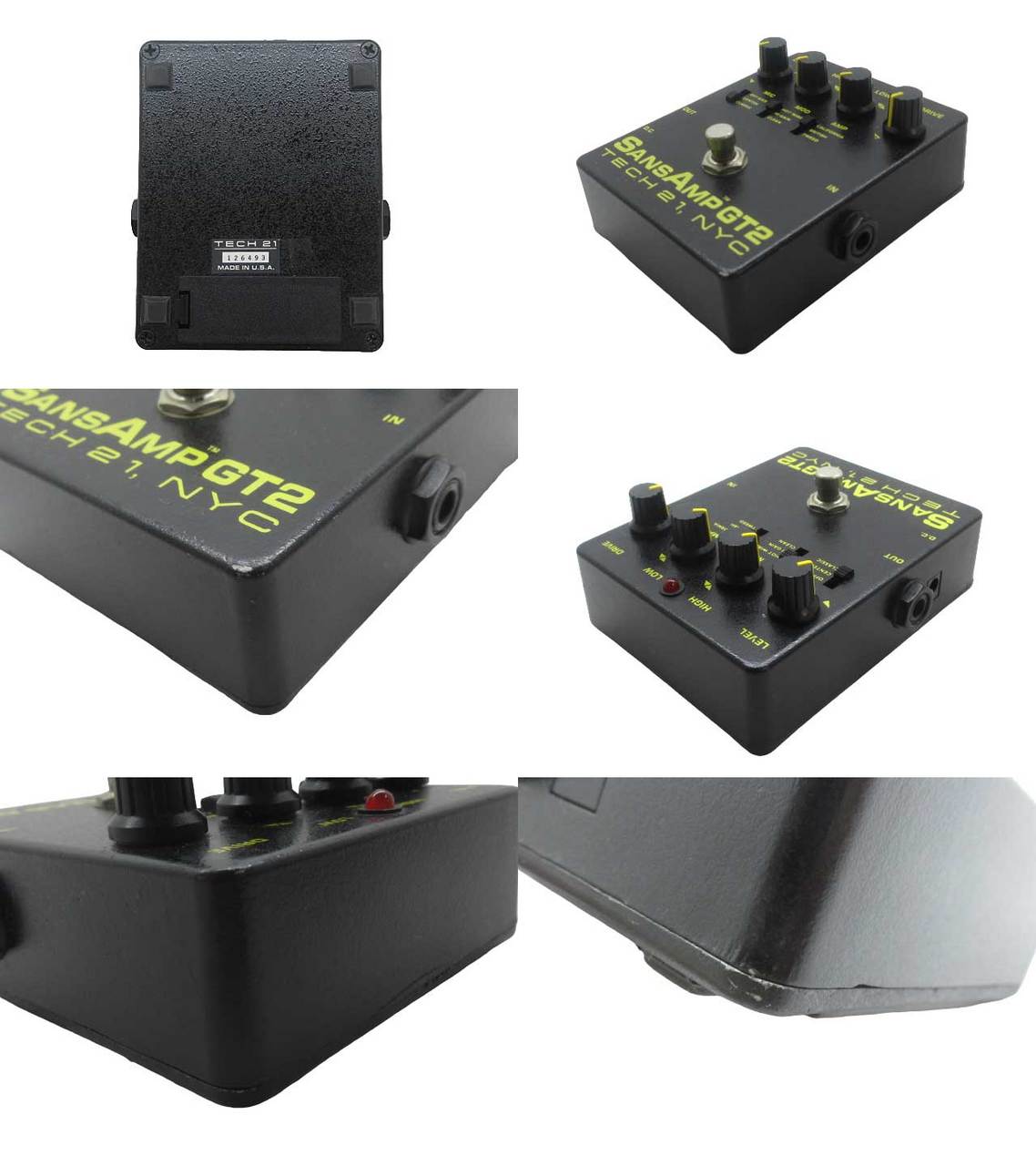TECH 21 NYC SansAmp GT2 ギターエフェクター GT2 – Tech 21 NYC