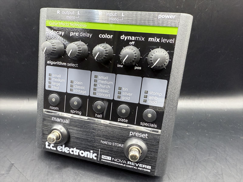 エフェクター t.c. electronic Nova Reverb tc electronic Nova Reverb