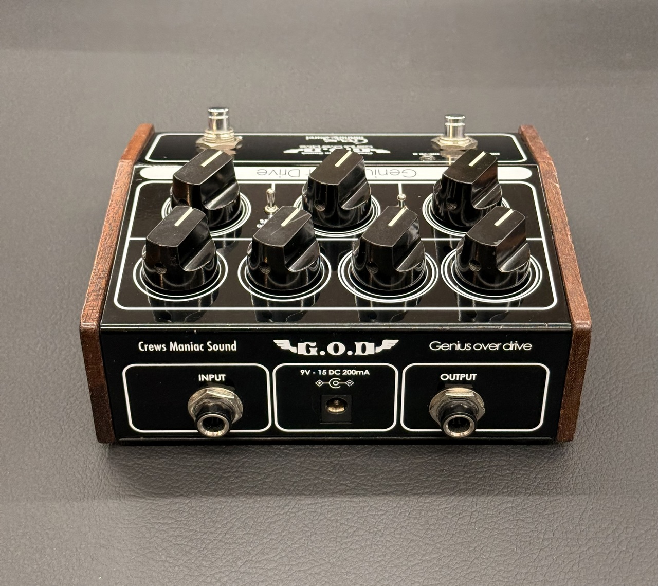 Crews Maniac Sound G.O.D. オーバードライブペダル Crews Maniac