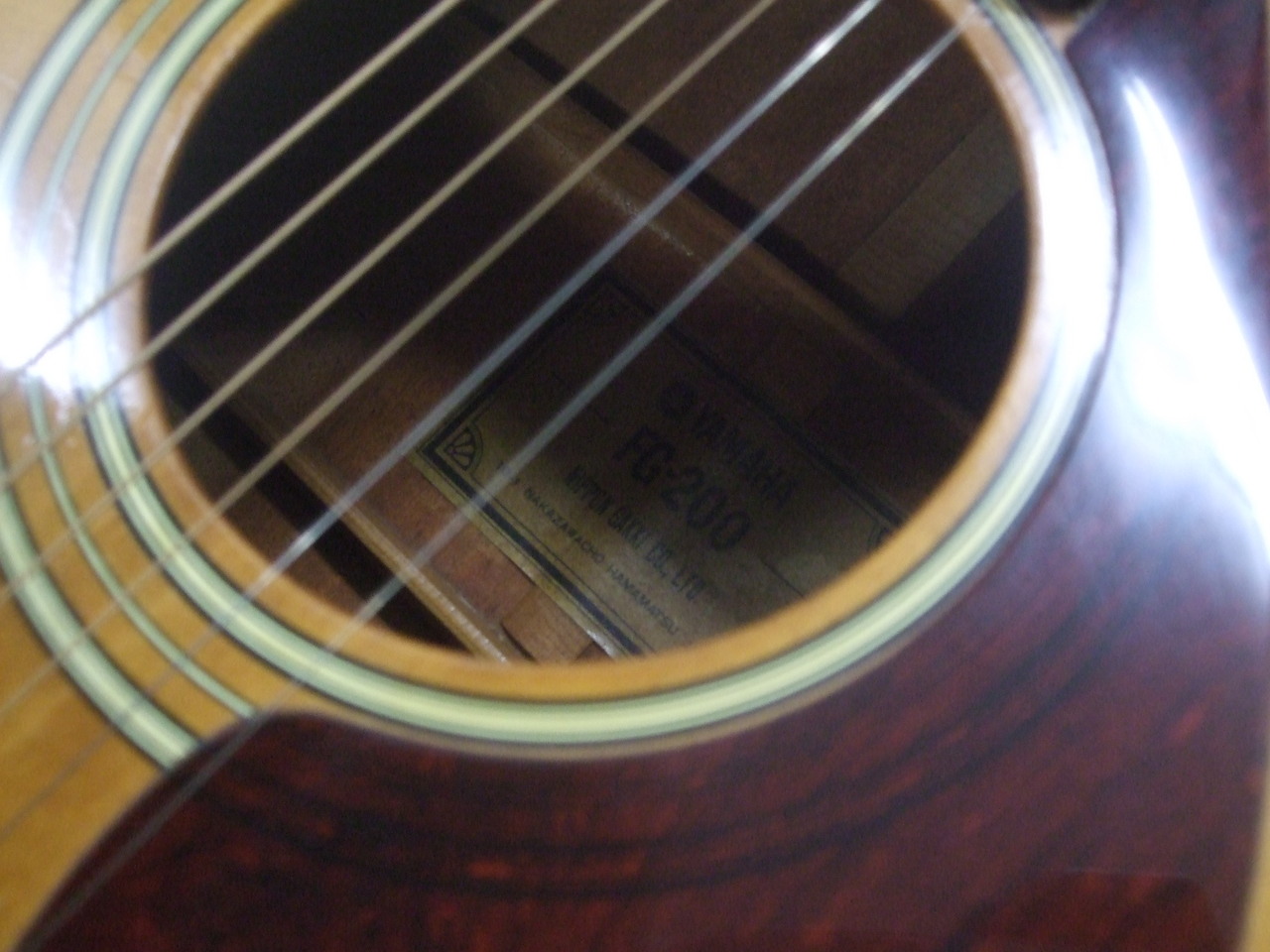 YAMAHA FG-200 グリーンラベル（ビンテージ）【楽器検索デジマート】