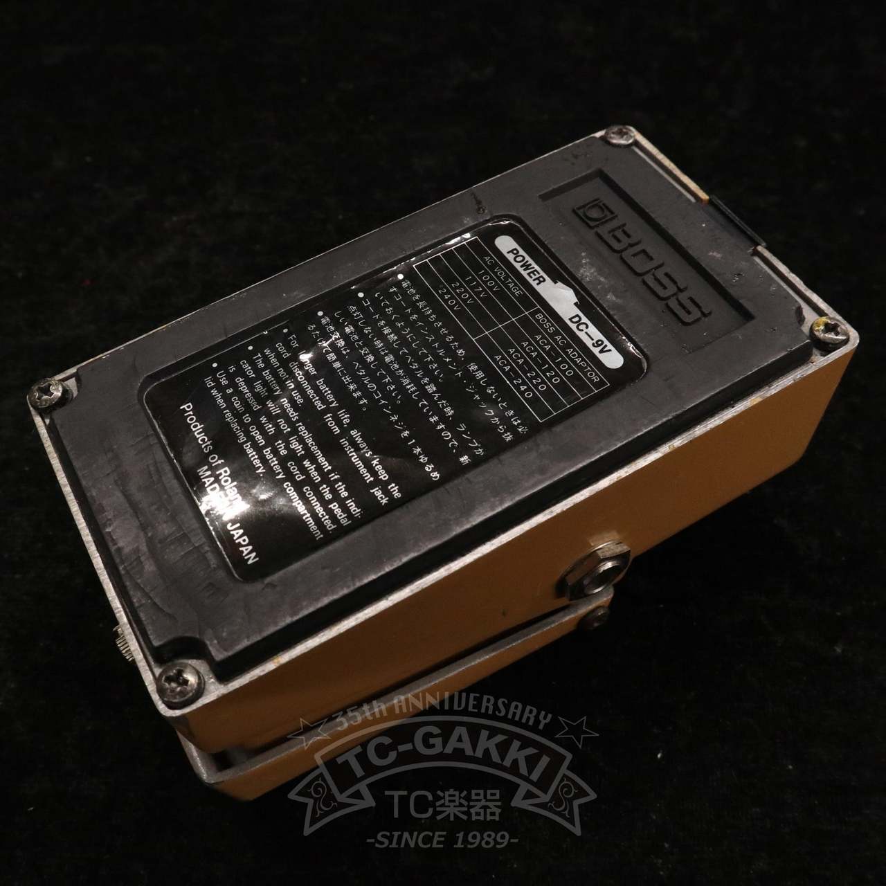 BOSS T Wah TW-1 タッチワウ 銀ネジ 日本製 BOSS T Wah TW-1