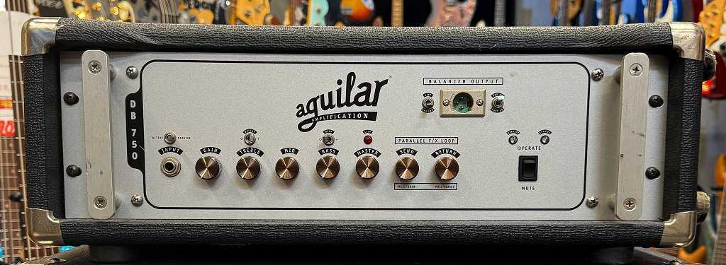 aguilar DB750 ベース用アンプ ショックマウントケース付 アギュラー