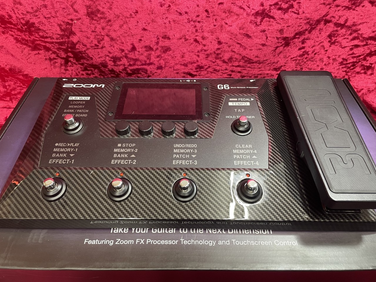 G6 ZOOM 中古完動美品 ズーム マルチエフェクター G6 ZOOM 中古完動美