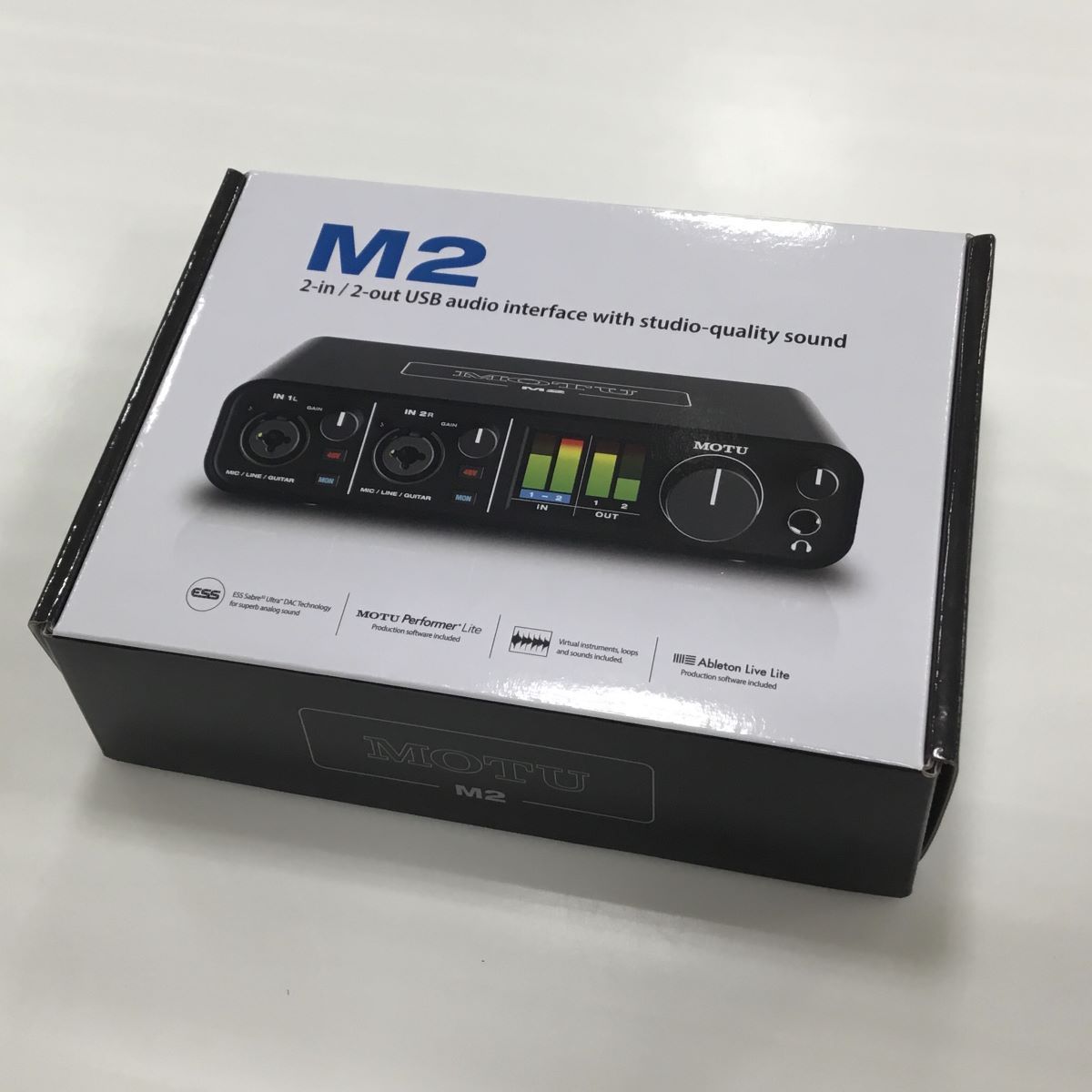 MOTU M2 2in2out オーディオインターフェイス（新品/送料無料）【楽器
