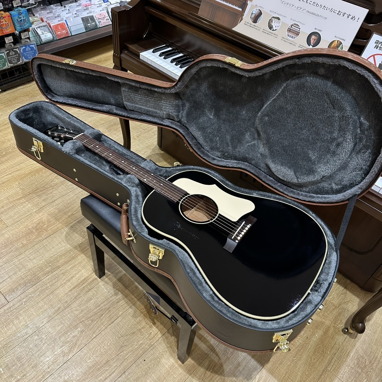 EPIPHONE エレアコ(ギターケース付き)