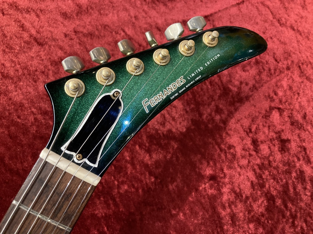 FERNANDES エレキギター グラデーショングリーン 良品！ FERNANDES