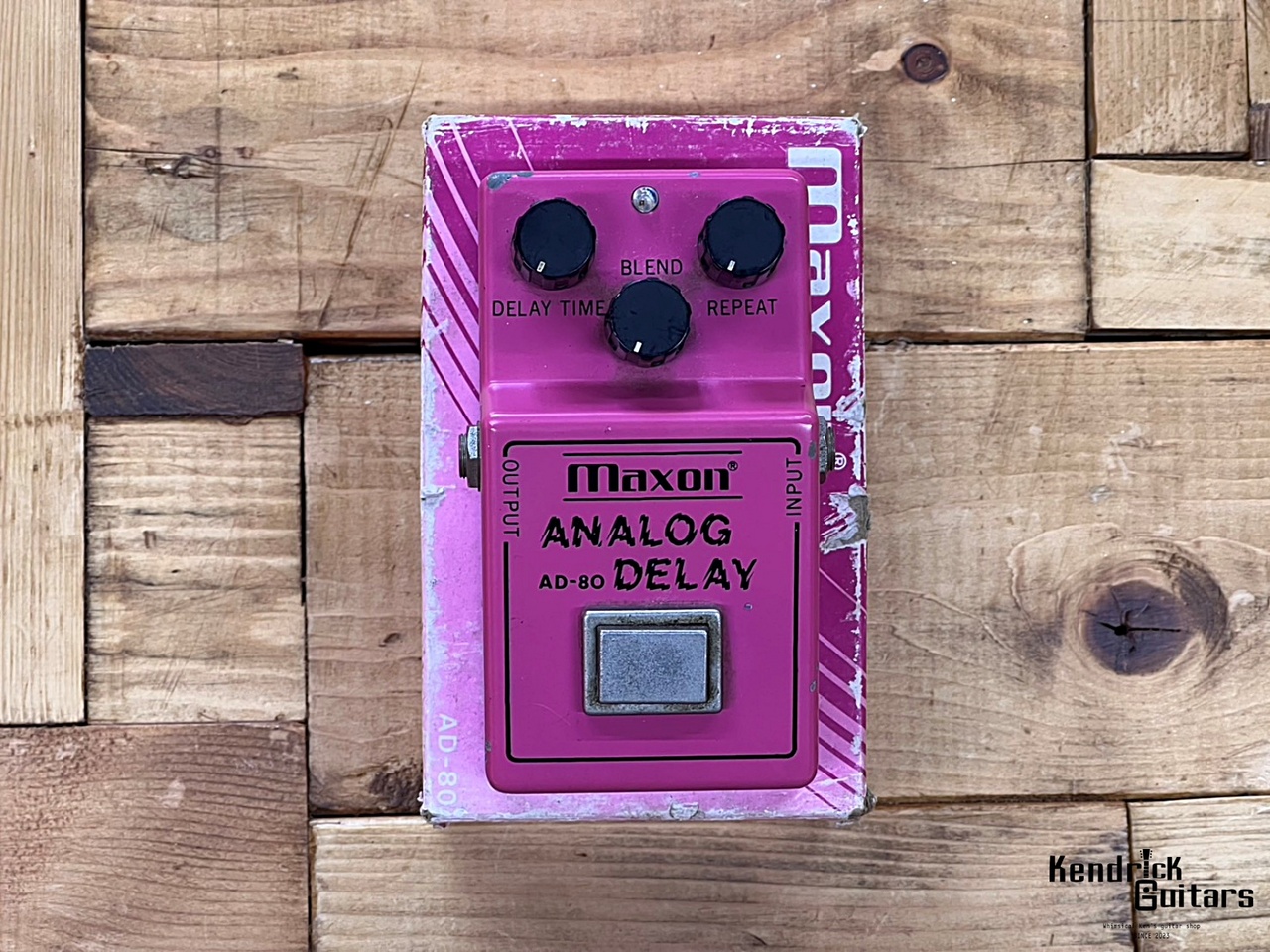 Maxon AD-80 ANALOG DELAY（ビンテージ）【楽器検索デジマート】