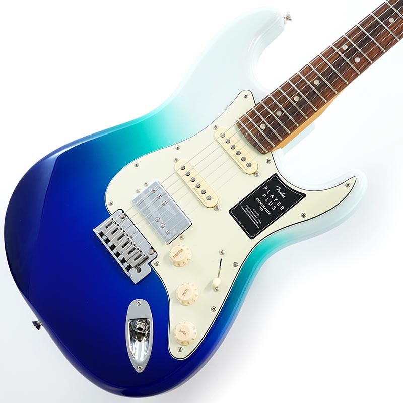 Fender Player Plus Stratocaster HSS (Belair Blue/Pau Ferro)（新品