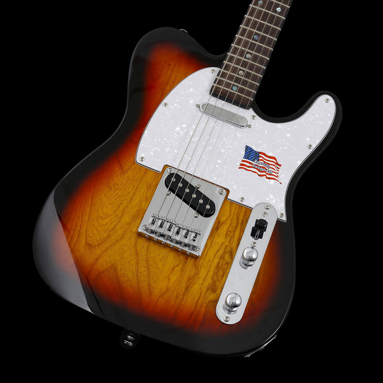 SX STL/ASH/R/3TS エレキギター 初心者14点セット【VOXアンプ付き