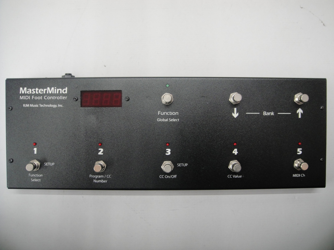 rjm MASTERMIND MIDI FOOT CONTROLLER（中古/送料無料）【楽器検索