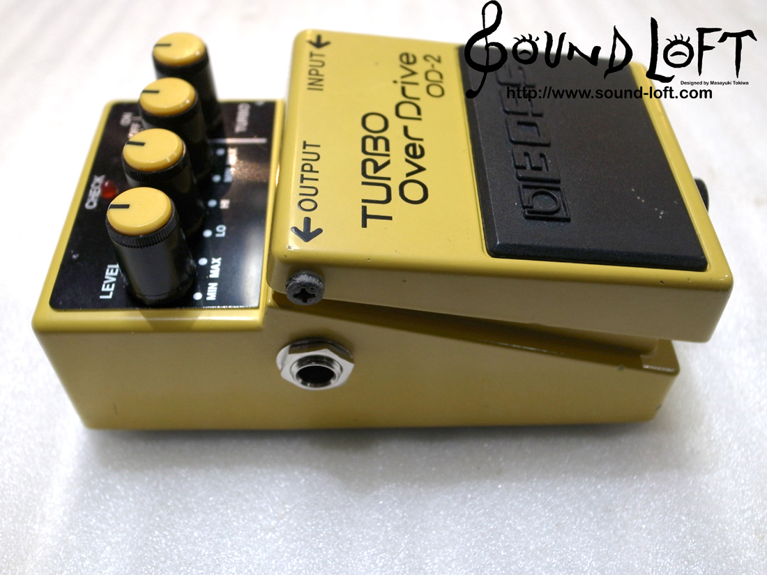 BOSS OD-2 TURBO Over Drive（中古）【楽器検索デジマート】