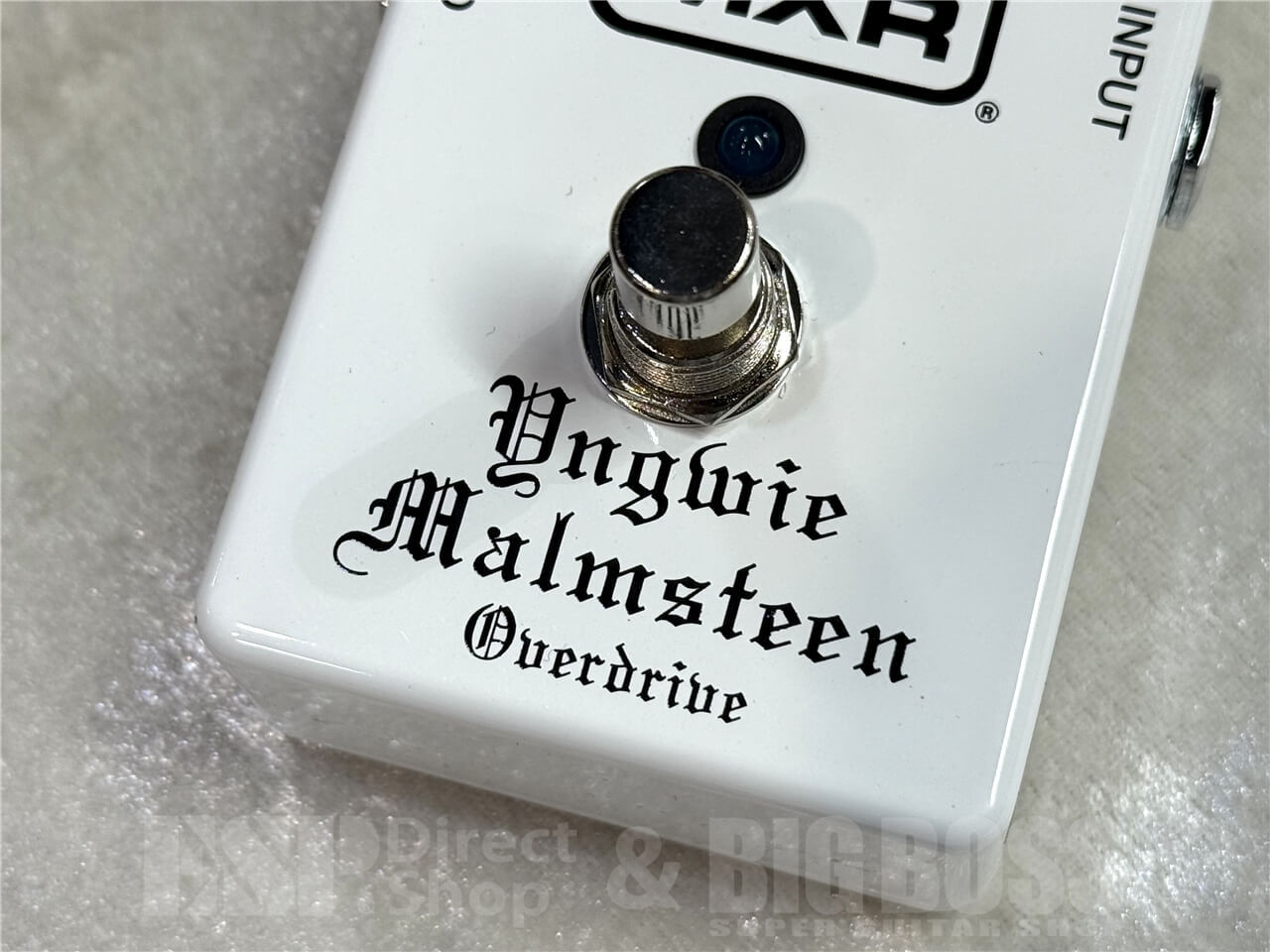 MXR / YJM308W Yngwie Malmsteen Overdrive White【数量限定ホワイト
