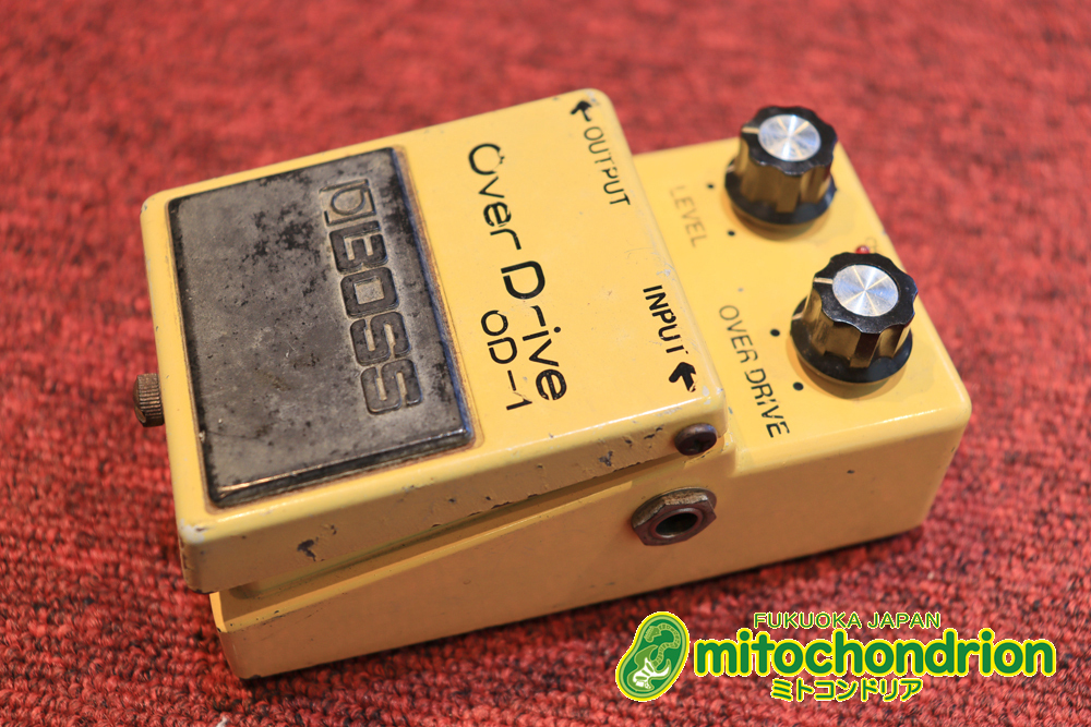 BOSS OD-1 Overdrive オーバードライブ ヴィンテージ ボス 銀ネジ