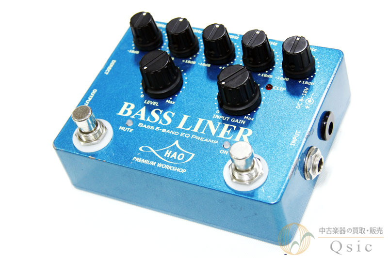 HAO BASS LINER 5バンドEQプリアンプ ベース プリアンプ HAO BASS