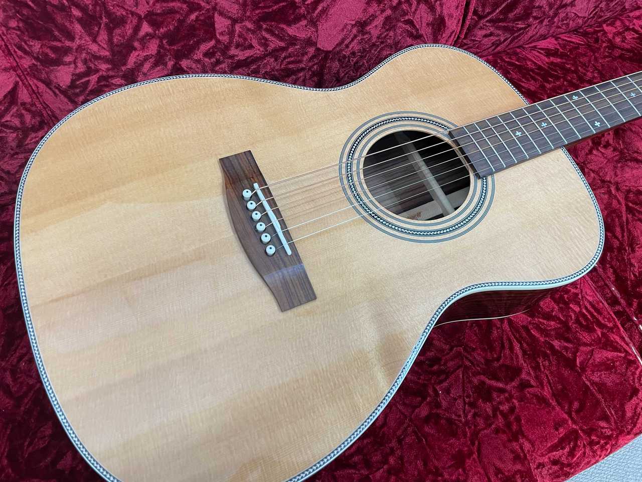 オール単板 良品】Aria アコースティックギター ARIA-505N オール単板