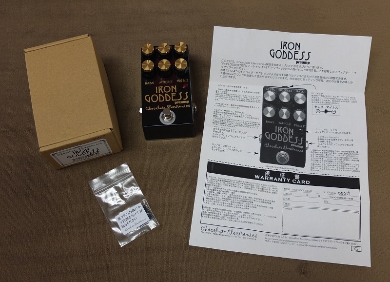 Chocolate Electronics IRON GODDES preamp（新品）【楽器検索デジマート】