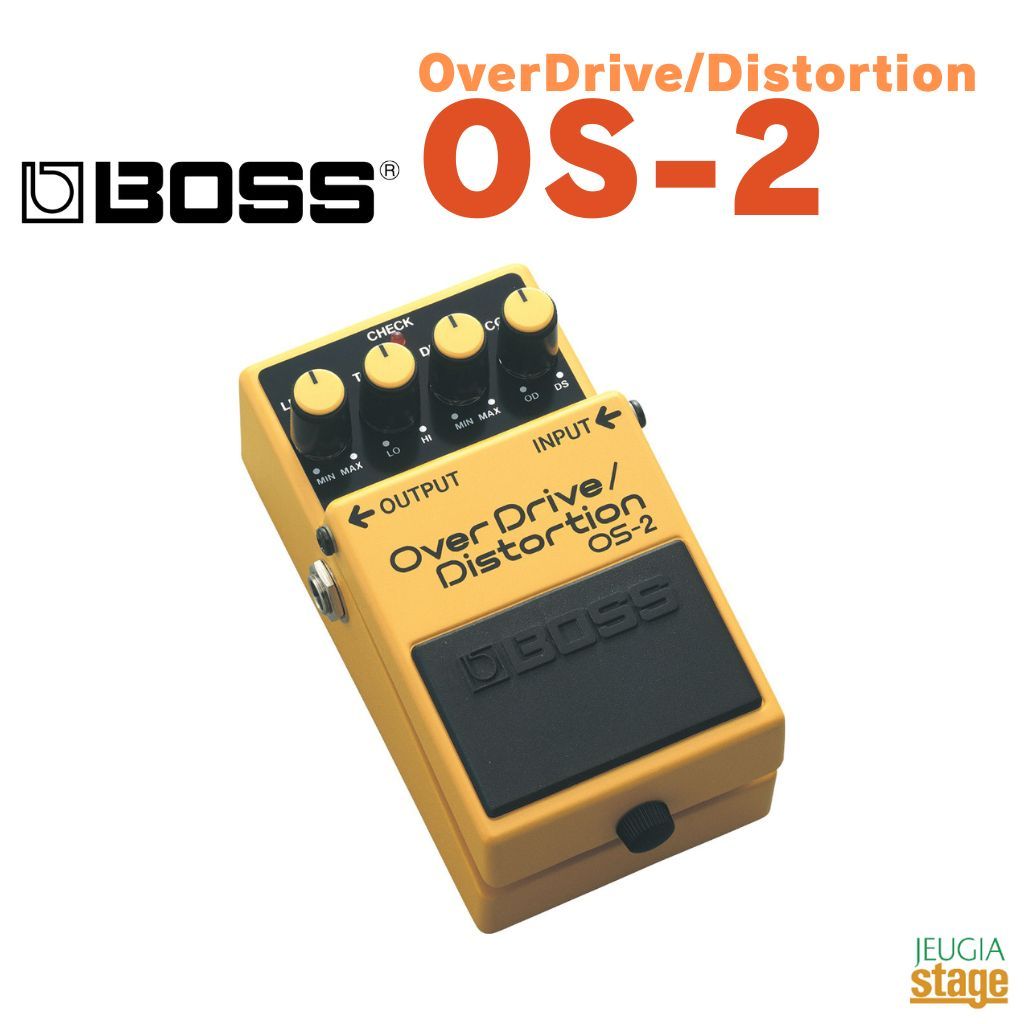 BOSS OS-2 OverDrive/Distortion（新品）【楽器検索デジマート】