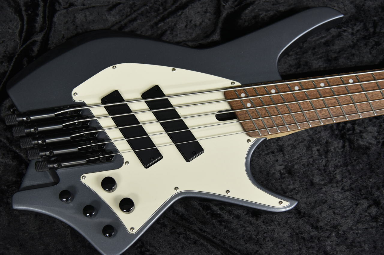 HEX Guitars / NB505 Black Jual HEX NB505 5 String Headless Bass