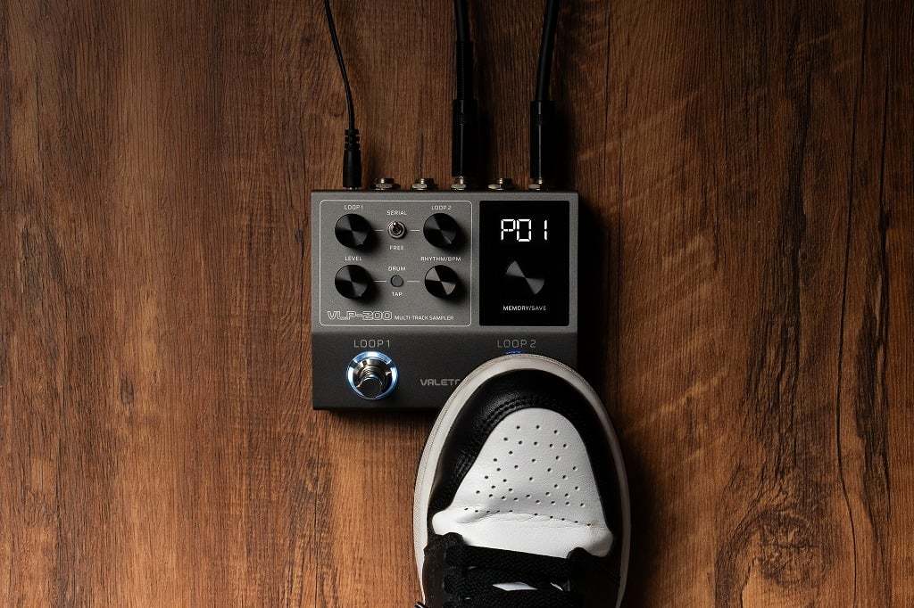 VALETON VLP-200 ルーパー マルチトラックサンプラー ドラムマシン