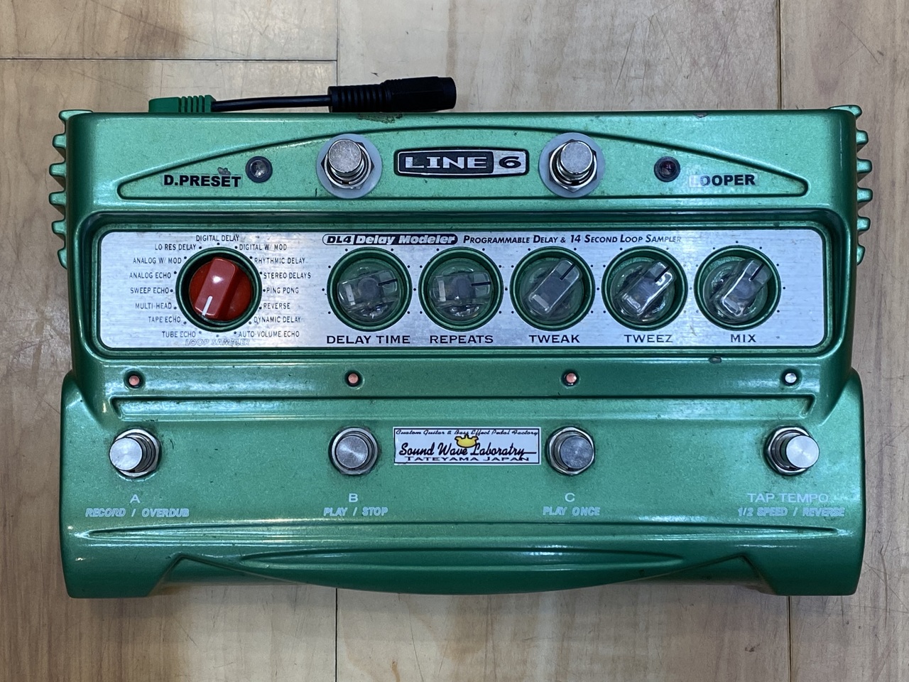 LINE6 ラインシックス DL4 Delay Modeler ディレイモデラー