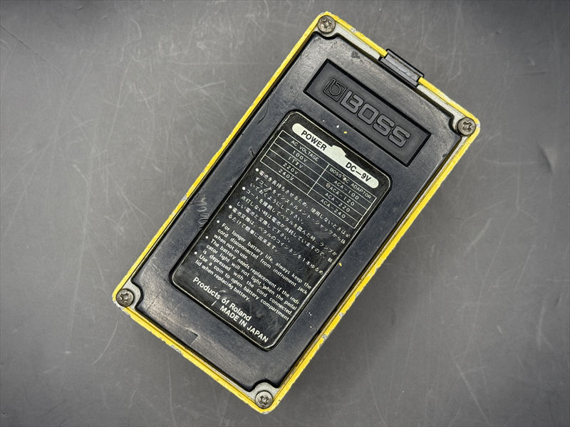BOSS ODー1 銀ネジ クアッドオペアンプ BOSS USED 中古 OD-1 Overdrive