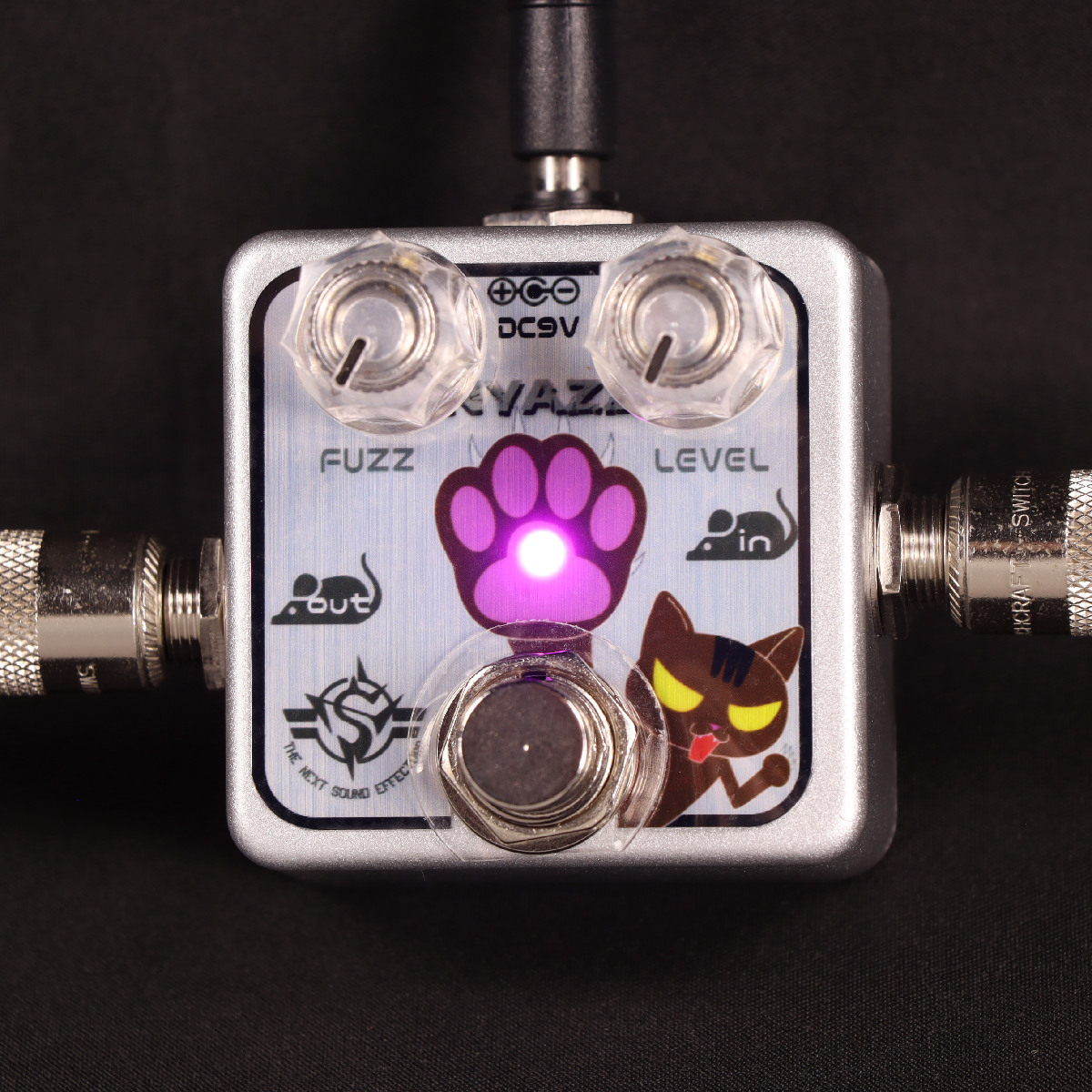 最終エフェクターのノブを足で操作可能なペダルTIP 3RD HAND 最終