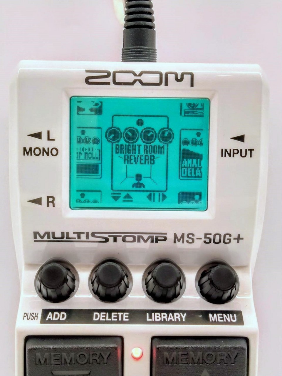 ZOOM MS-50G+ MultiStomp エフェクター マルチストンプボックス MS50G+