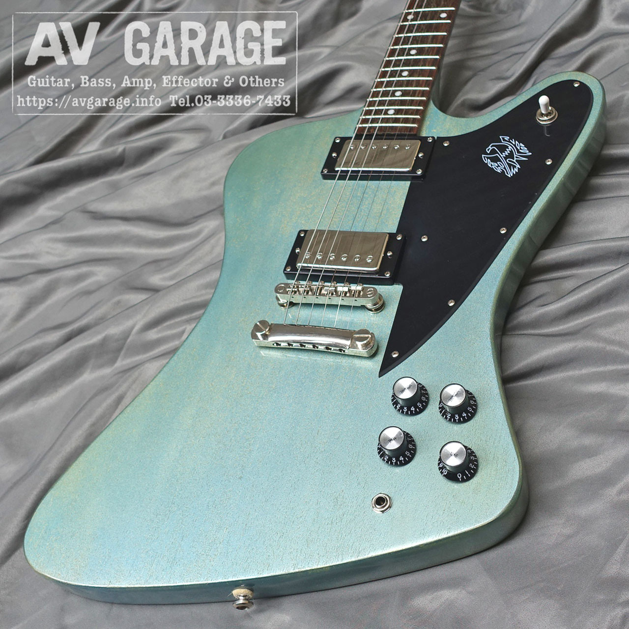 Epiphone Firebird Studio Limited Edition Pelham Blue（中古）【楽器