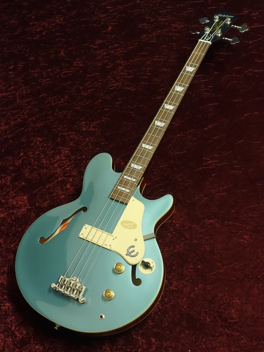 Epiphone JackCasady Bass水色 ソフトケース付き Epiphone JackCasady