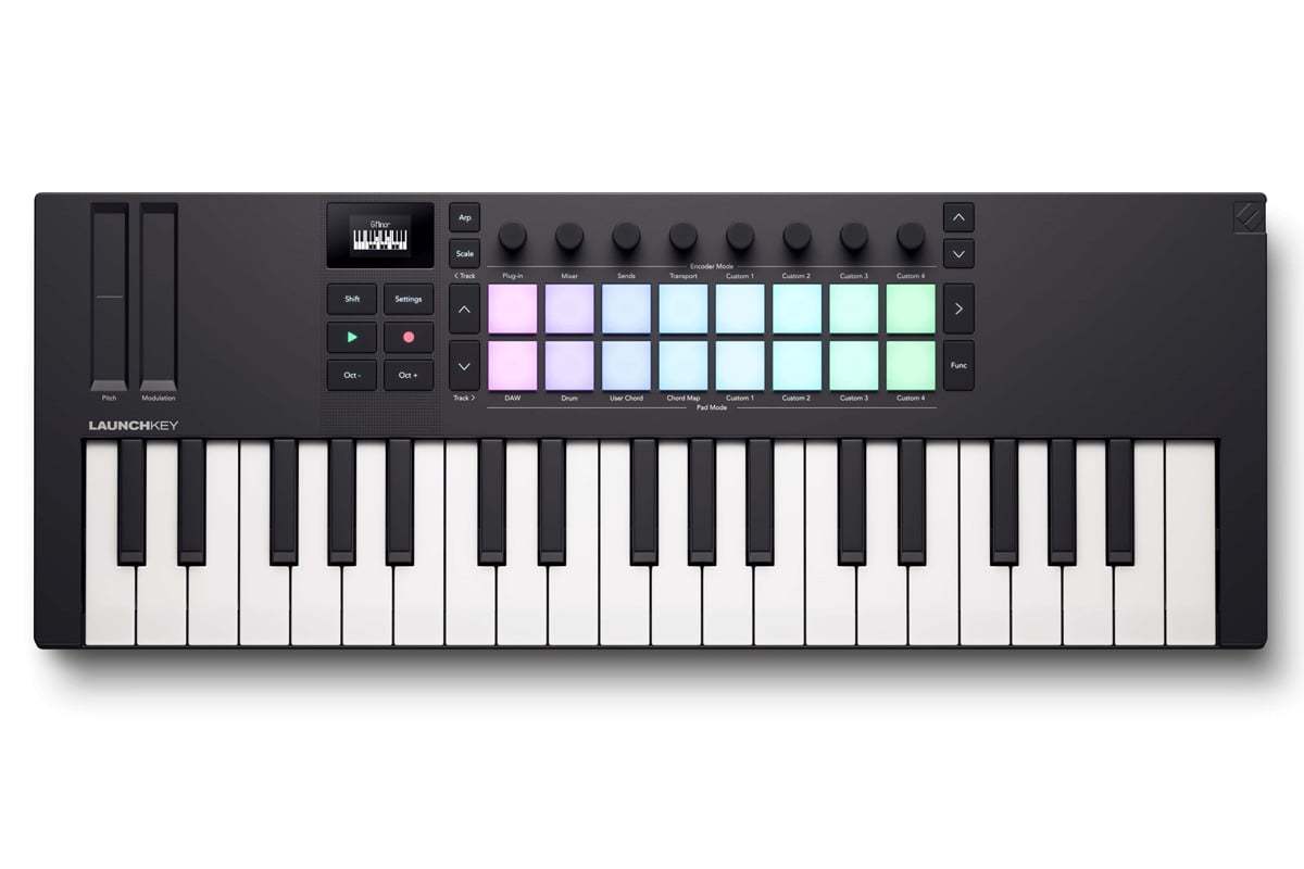 Novation Launchkey Mini 37 MK4 37鍵シンセアクション・ミニ鍵盤